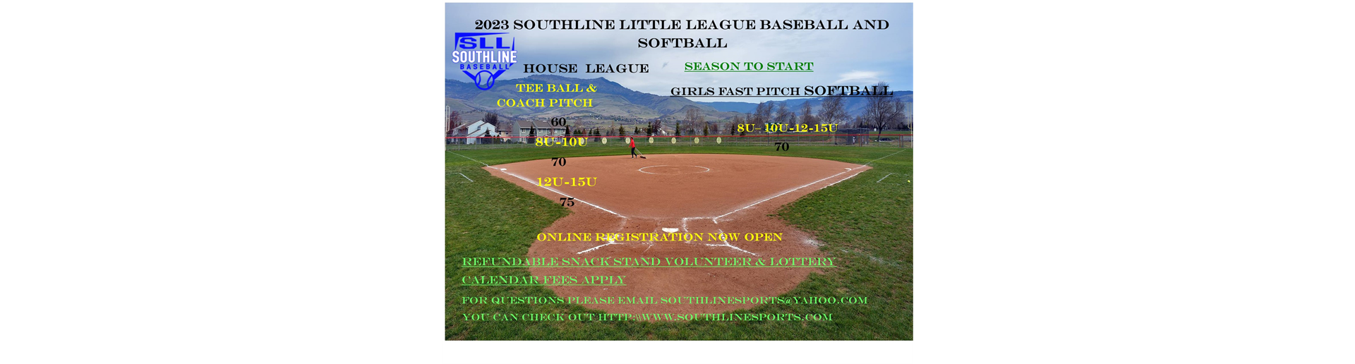 Registration open