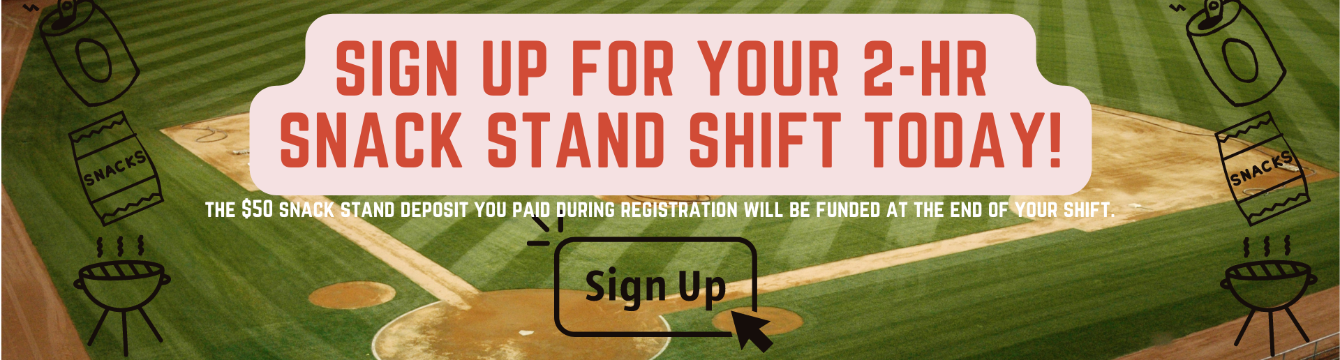 Snack Stand Shifts
